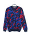 Pull multi-color avec col rond en lana merino